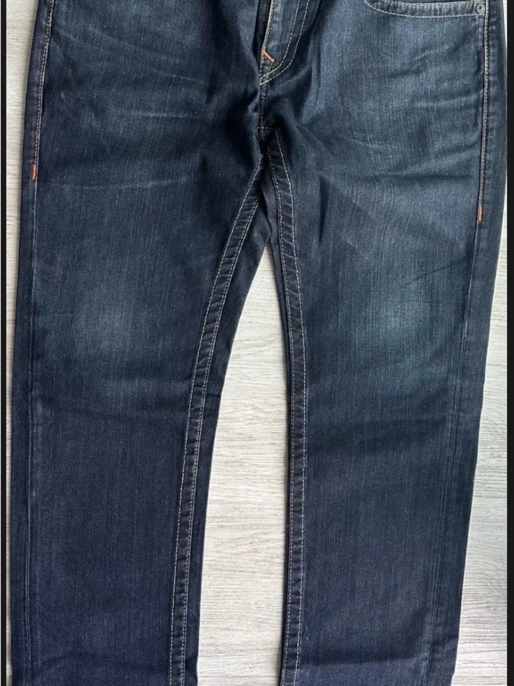 True Religion Slim Straight Men's Jeans in Dark Indigo